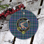 Cooper Scottish Clan Plaid Ornament Gift. Christmas Tree Ornament Cooper Clan Tartan Ornament Great Christmas Ornaments Gift - Scotstee Shop