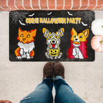 Corgi Doormat Halloween Doormat Corgi Pumpkin Cute Gourd Corgi Vampire Cute Cute Halloween Costume Welsh Corgi Dog Halloween Pumpkin Doormat Home Doormat - Scotstee Shop