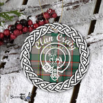Craig Clan Tartan Crest Badge Plaid Ornament Gift. Christmas Tree Ornament Craig Clan Tartan Ornament Great Christmas Ornaments Gift - Scotstee Shop
