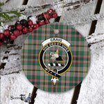 Craig Scottish Clan Badge Plaid Ornament Gift. Christmas Tree Ornament Craig Clan Tartan Ornament Great Christmas Ornaments Gift - Scotstee Shop