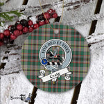 Craig Scottish Clan Badge Plaid Ornament Gift. Christmas Tree Ornament Craig Clan Tartan Ornament Great Christmas Ornaments Gift - Scotstee Shop