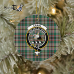 Craig Scottish Clan Badge Plaid Ornament Gift. Christmas Tree Ornament Craig Clan Tartan Ornament Great Christmas Ornaments Gift - Scotstee Shop