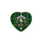 Cranstoun Scottish Clan Plaid Ornament Gift. Christmas Tree Ornament Cranstoun Clan Tartan Ornament Great Christmas Ornaments Gift Heart Ornament - Scotstee Shop
