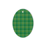 Cranstoun Tartan Oval Ornaments, Christmas Tree Ornament, Plaid Christmas Ornaments, Ceramic Oval Christmas Tree Decoration, Tartan Oval Ornaments, Christmas Tree Ornament, Plaid Christmas Ornaments, Ceramic Oval Christmas Tree Decoration