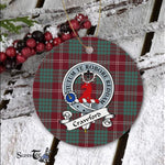 Crawford Scottish Clan Plaid Ornament Gift. Christmas Tree Ornament Crawford Clan Tartan Ornament Great Christmas Ornaments Gift - Scotstee Shop