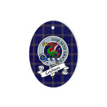 Crichton Scottish Clan Badge Plaid Ornament Gift. Christmas Tree Ornament Crichton Tartan Ornament,  ceramic ornament, personalized christmas ornaments, christmas tree ornaments, christmas door decorations, Plaid Ornament, Tartan Ceramic Ornament