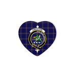 Crichton Scottish Clan Plaid Ornament Gift. Christmas Tree Ornament Crichton Clan Tartan Ornament Great Christmas Ornaments Gift Heart Ornament - Scotstee Shop