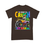 Crush 1st Grade Dinosaur Monster Truck Back to School Boys Back To School Shirt Back To School Gifts - Scotstee Shop