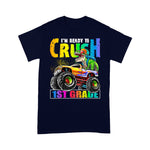 Crush 1st Grade Dinosaur Monster Truck Back to School Boys Back To School Shirt Back To School Gifts - Scotstee Shop