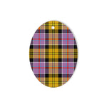 Culloden Ancient Tartan Oval Ornaments, Christmas Tree Ornament, Plaid Christmas Ornaments, Ceramic Oval Christmas Tree Decoration, Tartan Oval Ornaments, Christmas Tree Ornament, Plaid Christmas Ornaments, Ceramic Oval Christmas Tree Decoration
