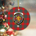 Cumming Scottish Clan Plaid Ornament Gift. Christmas Tree Ornament Cumming Clan Tartan Ornament Great Christmas Ornaments Gift - Scotstee Shop