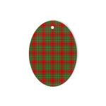 Cumming Tartan Oval Ornaments, Christmas Tree Ornament, Plaid Christmas Ornaments, Ceramic Oval Christmas Tree Decoration, Tartan Oval Ornaments, Christmas Tree Ornament, Plaid Christmas Ornaments, Ceramic Oval Christmas Tree Decoration