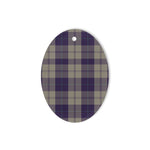 Cunningham Dress Blue Dancers Tartan Oval Ornaments, Christmas Tree Ornament, Plaid Christmas Ornaments, Ceramic Oval Christmas Tree Decoration, Tartan Oval Ornaments, Christmas Tree Ornament, Plaid Christmas Ornaments, Ceramic Oval Christmas Tree Decoration