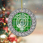 Currie surname last name Scottish Tartan Crest Plaid Ornament Gift. Christmas Tree Ornament Tartan Ornament Great Christmas Ornaments Gift - Scotstee Shop