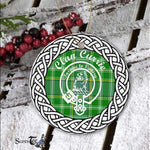 Currie surname last name Scottish Tartan Crest Plaid Ornament Gift. Christmas Tree Ornament Tartan Ornament Great Christmas Ornaments Gift - Scotstee Shop