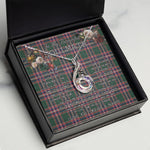 To My Beautiful Soulmate Necklace In Your Eyes I Have Found My Home Clan MacFarlane Tartan Rising Phoenix Necklace