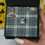 To My Beautiful Soulmate Necklace In Your Eyes I Have Found My Home Clan MacKenzie Dress Ancient Tartan Wishbone Dancing Necklace