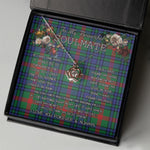 To My Beautiful Soulmate Necklace In Your Eyes I Have Found My Home Clan Aiton Ancient Tartan Crown Pendant Necklace