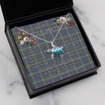 Sea Turtle Necklace To My Beautiful Soulmate Necklace In Your Eyes I Have Found My Home Clan Campbell Argyll Modern Tartan Blue Turtle Necklace