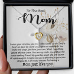 Cross Dancing Necklace - Mom Necklace, Best Mother's Day Gift - To My Mom Best Necklace