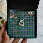 To My Beautiful Soulmate Necklace In Your Eyes I Have Found My Home Clan Lyon Hunting Tartan Forever Love Necklace