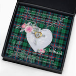 Gift For My Beautiful Girlfriend Necklace Valentine Necklace Clan Urquhart Modern Tartan Cross Dancing Necklace Scottish Tartan Jewelry