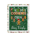 Personalized Gift Tartan Plaid Blanket Clan Innes Hunting With Christmas Cookie Baking Crew Christmas Gift Blanket, Plaid Blanket, Christmas Fleece Blanket, Christmas Blanket, Tartan Blanket, Scottish Blanket, Scotland Blanket, Family Name Blanket, Custom Blanket, Personalized Blanket