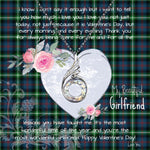 Rising Phoenix Necklace - Valentine Necklace Clan Bannatyne Tartan Gift for Girlfriend, Gift for My Wife Rising Phoenix Necklace