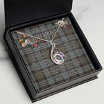 To My Beautiful Soulmate Necklace In Your Eyes I Have Found My Home Clan Stewart Weathered Tartan Rising Phoenix Necklace
