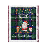 Personalized Gift Tartan Plaid Blanket Clan MacDonald Of The Isles  Modern With Funny Santa Snowman Reindeer Merry Christmas Fleece Blanket, Home Living Room, Plaid Blanket, Tartan Blanket, Scottish Blanket, Buffalo fleece blanket, Christmas Blanket