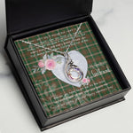Rising Phoenix Necklace - Valentine Necklace Clan Copeland Tartan Gift for Girlfriend, Gift for My Wife Rising Phoenix Necklace