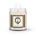 Soy Wax Candle - Buffalo Plaid Candle Clan Crest Badge Callander Tartan Plaid Soy Wax Candle, oil candle, candle handmade, wax candle, soy wax, nature wax, natural soy wax, natural soy candles, natural candle