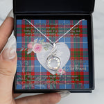 Rising Phoenix Necklace - Valentine Necklace Clan Trotter Tartan Gift for Girlfriend, Gift for My Wife Rising Phoenix Necklace