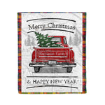 Tartan Blanket Vintage Red Truck with Christmas Tree Family Scottish Clan Buchanan plaid blanket, red plaid blanket, buffalo plaid blanket, green plaid blanket, plaid fleece blanket, blue plaid blanket, red tartan blanket, tartan plaid blanket, black and white plaid blanket, , christmas plaid blanket, orange plaid blanket, tartan plaid throw blanket, pink plaid blanket, brown plaid blanket, buffalo check blanket
