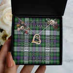 To My Beautiful Soulmate Necklace In Your Eyes I Have Found My Home Clan MacKenzie Dress Modern Tartan Forever Love Necklace