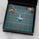 Sea Turtle Necklace To My Beautiful Soulmate Necklace In Your Eyes I Have Found My Home Clan Inglis Ancient Tartan Blue Turtle Necklace