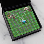 Sea Turtle Necklace To My Beautiful Soulmate Necklace In Your Eyes I Have Found My Home Clan Forrester Hunting Tartan Blue Turtle Necklace