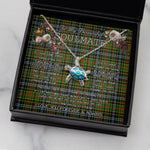 Sea Turtle Necklace To My Beautiful Soulmate Necklace In Your Eyes I Have Found My Home Clan Walkinshaw Tartan Blue Turtle Necklace