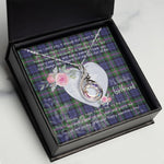 Rising Phoenix Necklace - Valentine Necklace Clan Baird Tartan Gift for Girlfriend, Gift for My Wife Rising Phoenix Necklace