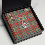 To My Beautiful Soulmate Necklace In Your Eyes I Have Found My Home Clan Chattan Modern Tartan Rising Phoenix Necklace
