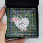 Rising Phoenix Necklace - Valentine Necklace Clan Cochrane Ancient Tartan Gift for Girlfriend, Gift for My Wife Rising Phoenix Necklace