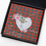 Gift For My Beautiful Girlfriend Necklace Valentine Necklace Clan Sinclair Ancient Tartan Cross Dancing Necklace Scottish Tartan Jewelry
