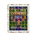 Personalized Gift Tartan Plaid Blanket Clan Whitelaw Modern With Christmas Cookie Baking Crew Christmas Gift Blanket, Plaid Blanket, Christmas Fleece Blanket, Christmas Blanket, Tartan Blanket, Scottish Blanket, Scotland Blanket, Family Name Blanket, Custom Blanket, Personalized Blanket