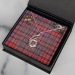 To My Beautiful Soulmate Necklace In Your Eyes I Have Found My Home Clan Preston Tartan Rising Phoenix Necklace