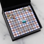 Sea Turtle Necklace To My Beautiful Soulmate Necklace In Your Eyes I Have Found My Home Clan Boswell Modern Tartan Blue Turtle Necklace