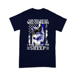 Scotstee Shop - Your First Mistake Was Thinking I Was One Of The Sheep 4th Of July Shirt