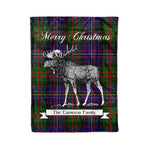 Tartan Blanket With Moose Clan Cameron Of Erracht Modern Plaid Blanket Tartan Plaid Fleece Blanket, Christmas Blanket, tartan blanket, plaid blanket, red plaid blanket, buffalo plaid blanket, green plaid blanket, plaid fleece blanket, blue plaid blanket, red tartan blanket, tartan plaid blanket, black and white plaid blanket, christmas plaid blanket, orange plaid blanket, tartan plaid throw blanket, pink plaid blanket, brown plaid blanket, buffalo check blanket