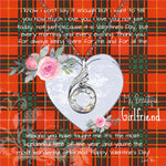Rising Phoenix Necklace - Valentine Necklace Clan Crosby Tartan Gift for Girlfriend, Gift for My Wife Rising Phoenix Necklace
