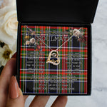 To My Beautiful Soulmate Necklace In Your Eyes I Have Found My Home Clan Francis Tartan Forever Love Necklace