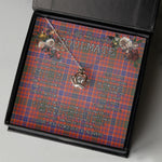To My Beautiful Soulmate Necklace In Your Eyes I Have Found My Home Clan MacRae Ancient Tartan Crown Pendant Necklace
